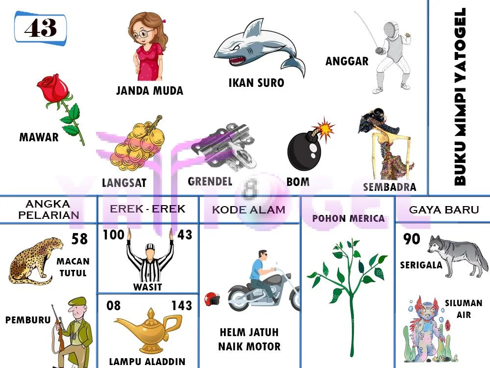 buku mimpi erek erek togel 43